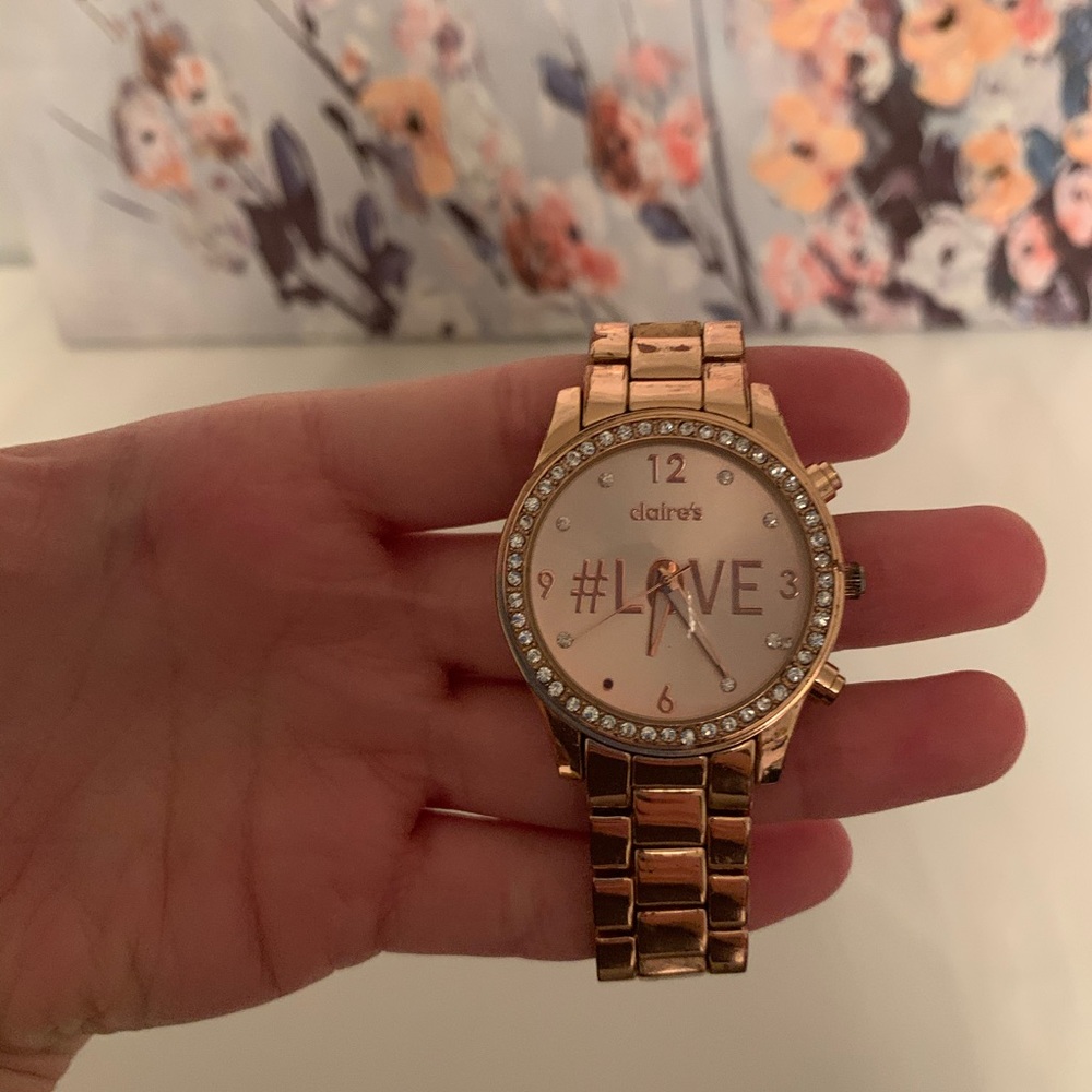 Rose Gold Watch